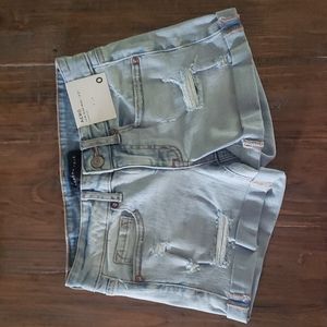 Aeropostale size 0 distressed jean shorts